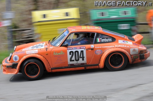 2008-04-19 Rally 1000 Miglia 1012 Tamburini-Berardi - Porsche 911